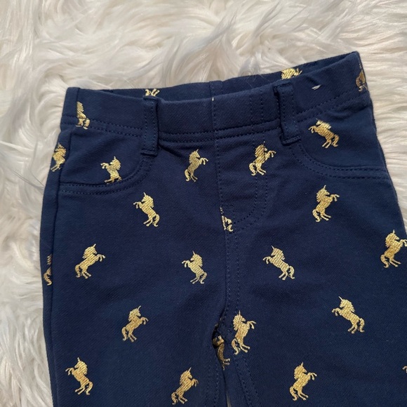 Garanimals Toddler Girl Unicorn Pull on Leggings Size 2T - Picture 2 of 5